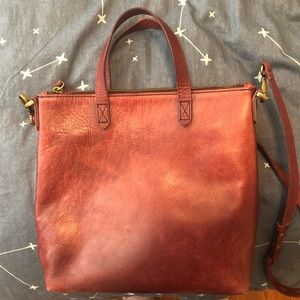 Madewell Transport Tote, Cabernet